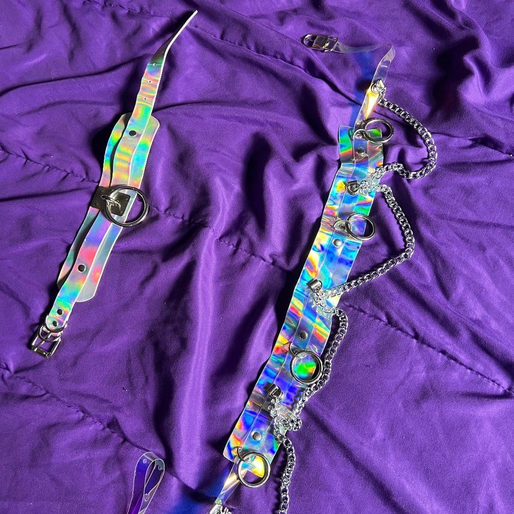 Belt choker garter backpack